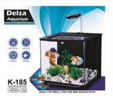 آکواریوم دلسا مدل K185 – طراحی لوکس با نور LED و فیلتراسیون پنهان | نئو آکواریم