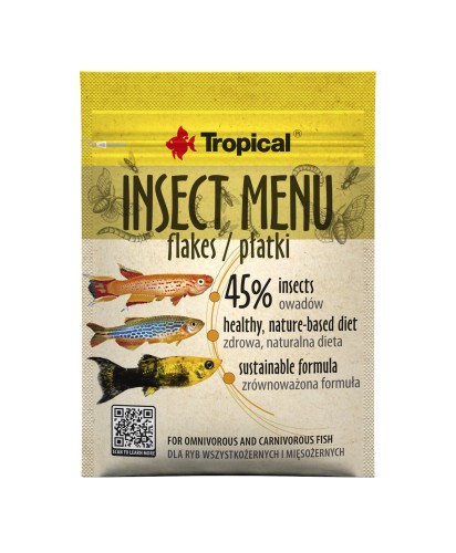 غذای پولکی Tropical Insect Menu Flakes برای ماهیان آکواریومی