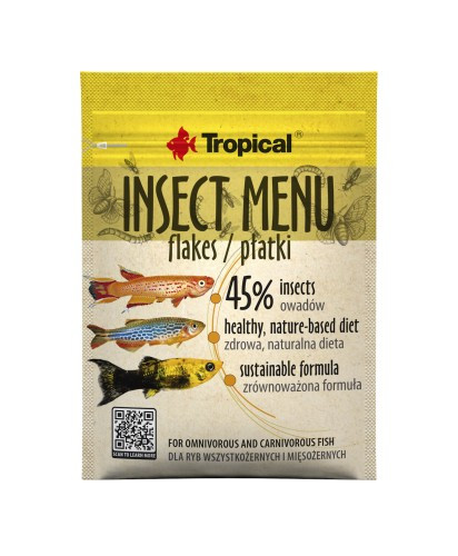 غذای پولکی Tropical Insect Menu Flakes برای ماهیان آکواریومی